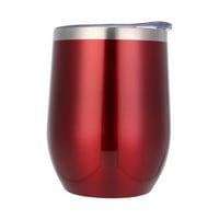Binpure Creative Unise Egstshell Cup, jednostavan stil solidne od nehrđajućeg čelika u obliku slova U-u obliku u obliku kućnog ureda
