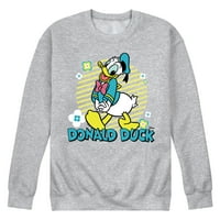 Disney - Donald Duck - Muški izrez posada Runov pulover
