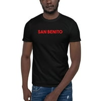 Crvena San Benito kratka pamučna majica kratkih rukava po nedefiniranim poklonima