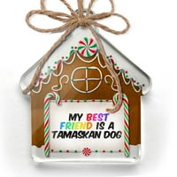 Ornament tiskan jedan oborio moj najbolji prijatelj a tamaskanski pas iz Finska Christmas Neonblond