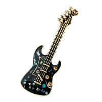 Gitarski broš nakit Novelty Instruments Modne muškarče Dekoracija Corsage Jewelry Music
