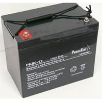 Baterija zvučnog sistema priwerstar PS12-80- 12V 80Ah zamjenjuje NP ST107-137-13-13-13-13-13-godišnju