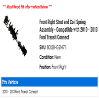 SPRING SPECT PREDNOG DESNOG I NAJAVA - Kompatibilan sa - Ford Transit Connect 2012