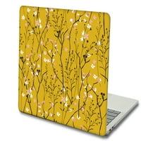 Kaishek Hard Case Cover Compatibible MacBook Pro 15 s mrežnom ekranom bez dodira Nema USB-C modela: cvijeće 226_1