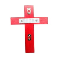 FixTureDisplays® 7x12 Crkveni križ Crkve CRISTIJNI CRISTIJAN CROSS zidni nosač 15660-RM