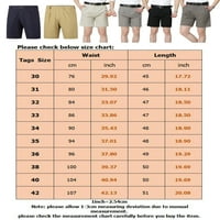 Glonme Men Plain Casual Beachwear Classic Fit Workout Mini pantalone Ravne noge Holiday Place Shorts