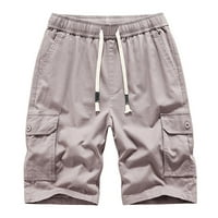 Mikilon muške povremene čiste boje na otvorenom Pocket plaža Radna pantalona za teretna kratke hlače
