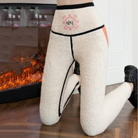 Osnovni hlače Konstantna temperatura Jesenja i zimske hlače Žene tople energije plišane hlače za samog