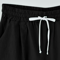 Idoravanske kratke hlače za žensko čišćenje Žensko ljeto Print Pet bodova Velike veličine pamučne pantalone