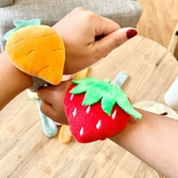 Xyer Kids Strawberry Fruit Plish Slap narukvica na narukvicu za ručni ručni poklon za rođendan