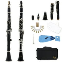 Professional BB klarinet tasteri Woodwind bend i orkestrski muzički instrumenti za početnike sa priključci