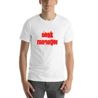 Desk menadžer Cali Style Short Pamučna majica s kratkim rukavima po nedefiniranim poklonima