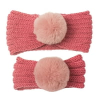 KETYYH-CHN Baby Trad set za porodicu slatko meko pletene čvorove čvrste glave za mamu i bebu lubenica