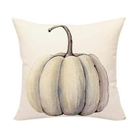 Guvpev jesen ukrasni jastuk za jastuk za bundeve ukrasni kućni ukrasni jastučnica - siva jedna veličina