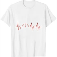Smiješni automobilski brzinomjer Auto mehaničar Momci Heartbeat Gift majica