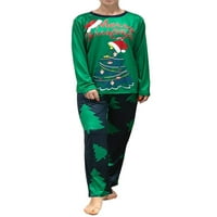 Codeop Uklapanje božićne porodice pidžamas božićno drvce roditelj-dijete božićno večerati za spavanje