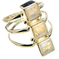 Veličina prstena od duge Moonstone - ručno rađena boho vintage nakit zvona132224