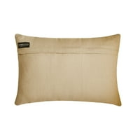 Dizajner narančasto 12 x26 lumbalni jastuk, baršun i posteljina puni boja blok duguljasta jastuk, patchwork