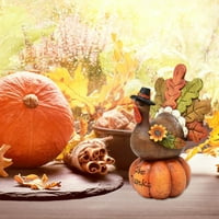 Jesenski ukrasi smola, jesenji ukrasi, uređenja za odmor, studijski ukrasi tablice za Halloween Decor