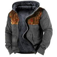 Muška jakna sa punim zip hoodie jakna Zip Jacket Muške Drew Zip Hoodie Jesen i zimska odjeća Odjeća