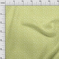 Onuone pamučne kambričke vapne zelene tkanine plodovi Pomogranat zanatske projekte Dekor tkanina Štampano