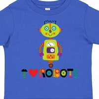 Inktastični robotics Team I Love Robots Poklon Dječak malih majica ili majica Toddler