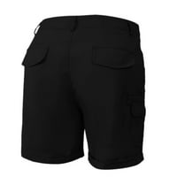 B91XZ kratke hlače za pod haljine Ženske ženske labave pune boje Mini pantne ljetne plažne kratke hlače
