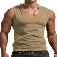 Muškarci Spesilirani V-izrez ljetni tenk Početna Klasični povremeni stil Slim T-majice Vrh