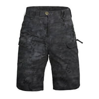 Hanas muški camo cargo pamučne kratke hlače opuštene moć planinarske kratke hlače Multi-džepne hlače
