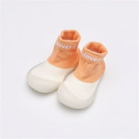 Pismo okazama za bebe cipele za djecu Toddler Walkers Elastične čvrste neklizne prve cipele za bebe