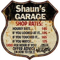 Shaun-ove cijene garaže potpisuju poklon metalni znak 211110019330