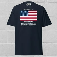Unaprijed politički ispravna majica za zastavu u SAD-u