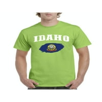 Muška majica kratki rukav - Idaho zastava