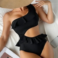U Ženama Soild Print Bikinis Kupaći kupaći kostim Podignite Bikini Set BodySit plaža kupaći kostimi