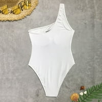 Odeerbi Jedan kupaći kostim za žene Čvrsta erogena izdubljena bikini padu kupaćih kostima