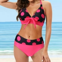 Kupaći kostimi kupaći kostimi kupaći kostimi plus podstavljena odjeća za plažu Print Swimjupmsuit bikini