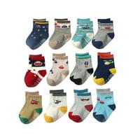 Neki klizne čarape Toddler Baby Toddler Unise Socks Djevojka Dječji crtani Ispiši Neki li klizne čarape