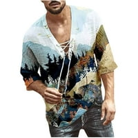 Giligiliso muška majica odobrenje modne muške košuljene majice kratkih rukava majica