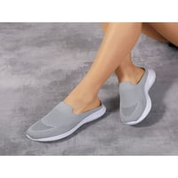 Lacyhop Žene Leteći papuče za tkanje Mules klizanje na okruglim prstima Ležerne atletske cipele