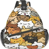 -Dake Cat CAT SLING BAG PUTNI KROZBODE Pješačke veze za planinarenje Ležerne prilike Ležerne prilike