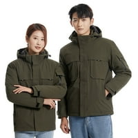 Zimska jakna na vanjskoj zimskoj jakni Konstantna temperatura grijanje topla jakna s kapuljačom, vojska
