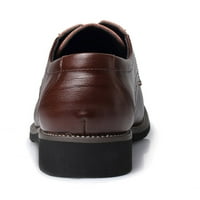 Cipele klasične stil za muškarce kliznu na PU kožnu gumu jedini blok na petu