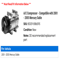 C kompresor - kompatibilan sa - Mercury Sable 2004