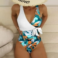 Tking Fashion Womens kupaći kostim od ispisanog kupaćih kostima Dame jednodijelni komični kostim za