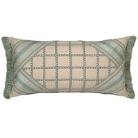 Carlyle Spa Dekorativni rektan jastuk za pravokutnik sa četkom Fringe 15 26