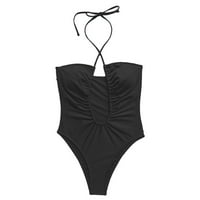 Ženski kupaći kostimi Tankini Novo kupaći kostim Solid Boja Bikini Europske i američke kupaće kostimi